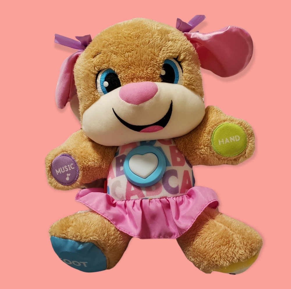 Fisher Price Educational Plush Animal Toy